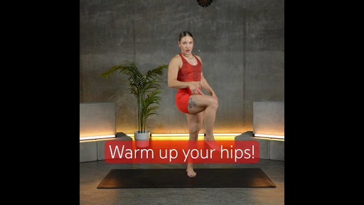 Warm up your hips with this lateral lunge/hip hurdle sequence #mobility #hipmobility #warmup