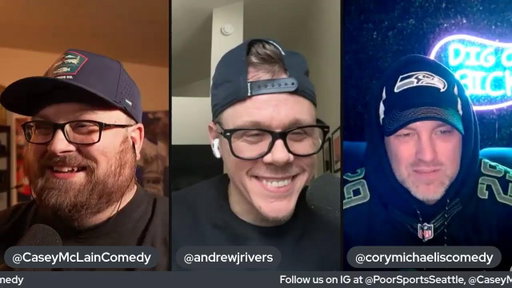 Poor Sports Podcast w/ Casey McLain, Cory Michaelis, & Andrew Rivers