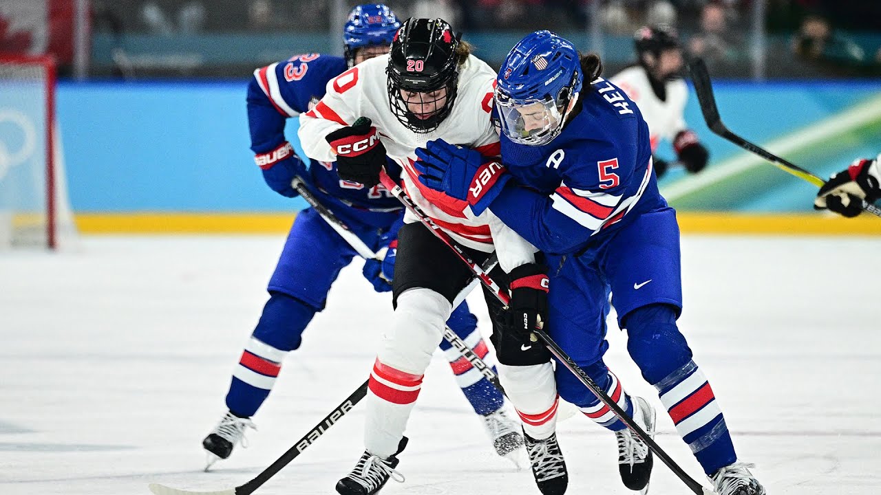 U.S. women's hockey defeats Canada in OT to win Olympic gold