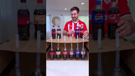 Can you taste the difference? 😳 Pepsi or Coca Cola?