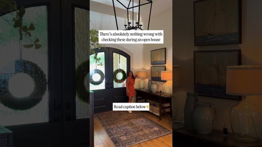 Don’t skip these open house checks.