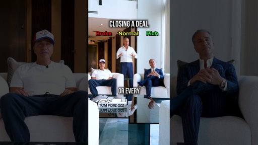 Broke vs Rich Mindset on Deals