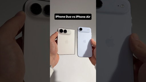 iPhone Duo vs iPhone Air - Thinnest one?