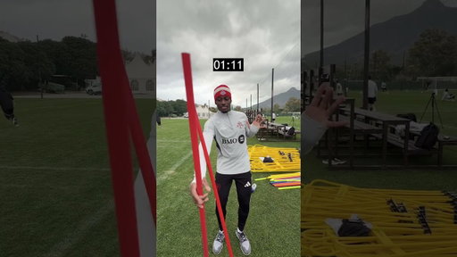 Stake challenge, what’s your time looking like? 😂 #training #football #preseason