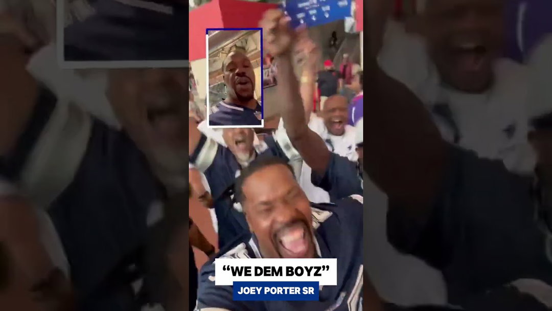 Joey Porter Sr Really Is a HUGE Cowboys Fan 👀