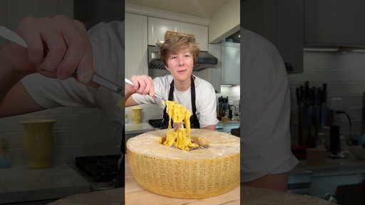 $3000 Rarmigiano Reggiano pasta!