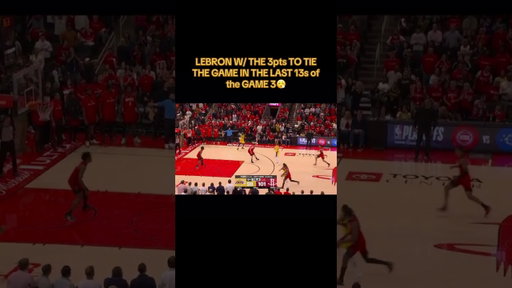 absolute cinema 🔥😮‍💨 #lakers #lakerfan rockets #nba #nbaplayoffs #basketball