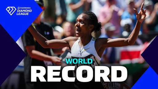 WORLD RECORD | Faith Kipyegon Delivers Another Masterclass – Wanda Diamond League