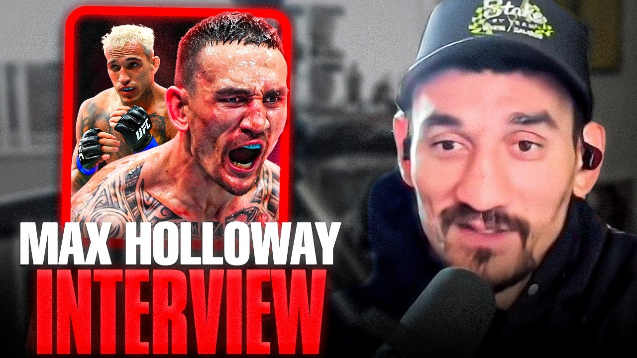 Max Holloway explains Point Down Rules 👇 | Talks Oliveira Rematch, Gaming & MORE
