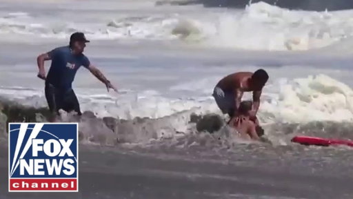 'STOOD HIS GROUND': Lifeguard group honors teen after viral rescue