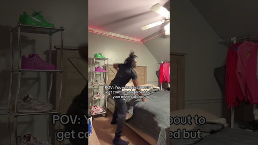 POV: When you’re just about to get comfortable but mom calls you #relatable #funny