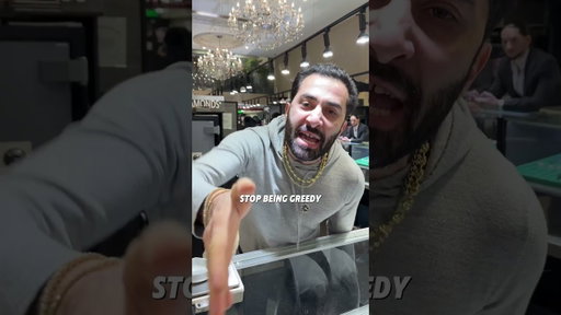 THIEVES DEFRAUD A MAN #JEWELRY #TRAXNYC #SHORTS
