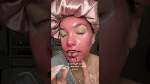 did you expect that total?! 👀 #morningshed #skincaretiktok #glassskinroutine