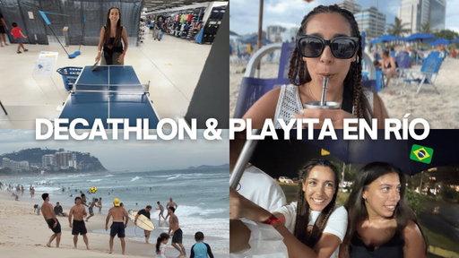 15 DÍAS EN BRASIL | DÍA 13 | Tour completo al DECATHLON 💪 de Río de Janeiro y mates en la playa 🏝️