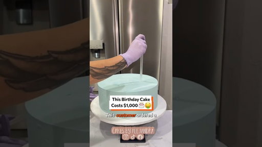 This Birthday Cake Costs $1,000 🎂 🤑