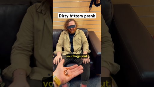 Dirty finger prank #prank #comedy #marmite