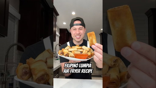 Filipino Lumpia Air Fryer Recipe! #LosAngeles #AirFryer #Recipe #Filipino #Lumpia