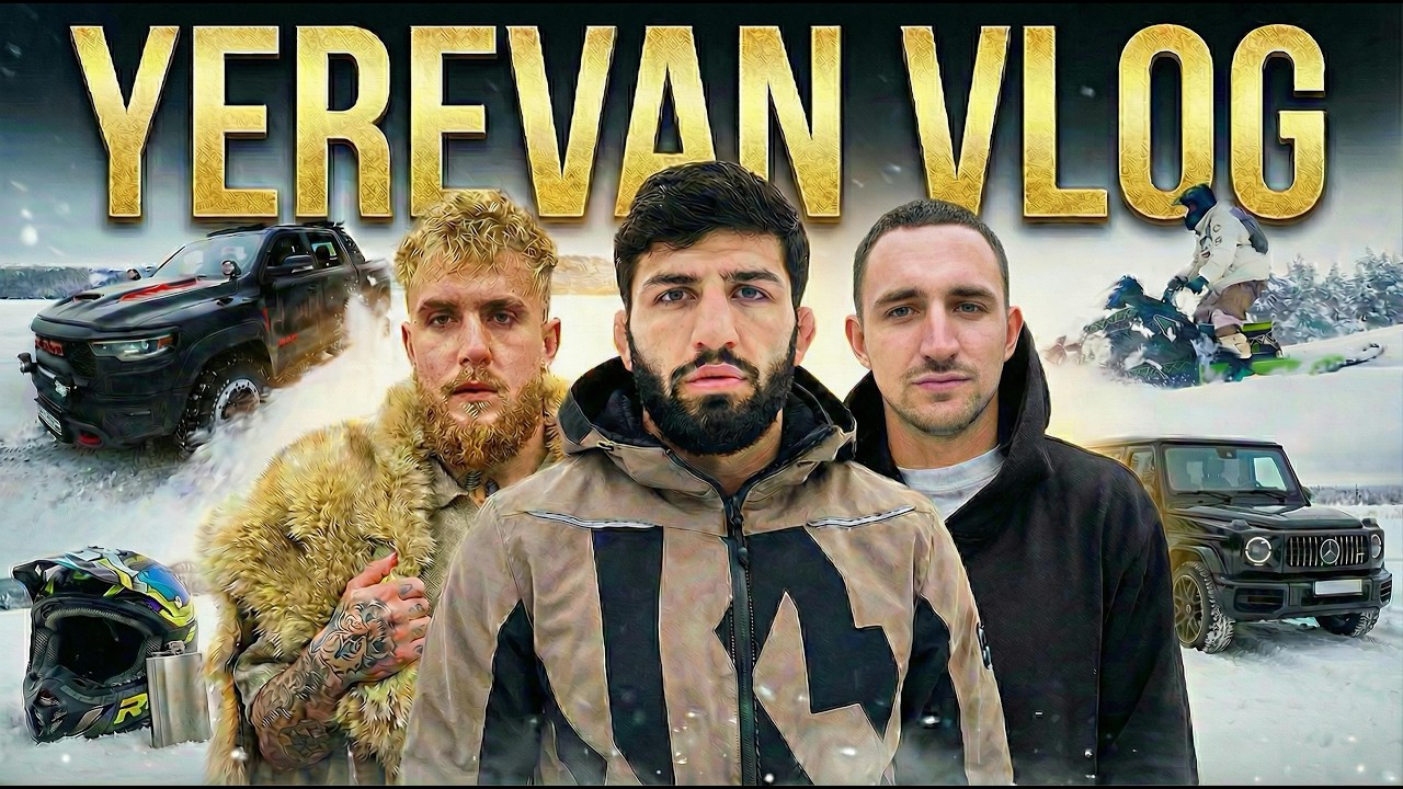 YEREVAN VLOG // Jake Paul, Litvin and Arman Tsarukyan