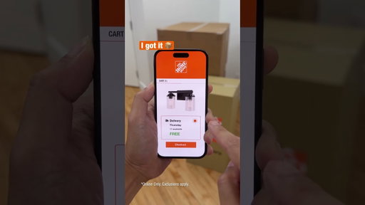 Free Delivery at The Home Depot*