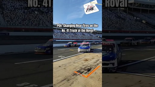 POV: You’re changing 🛞 for Josh Bilicki at the Roval #presstheattack #nascar #shorts #pov