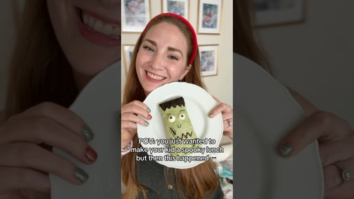 ❤️Subscribe for more spooky Halloween snacks! #mom #halloween #lunchbox #HalloweenTreats