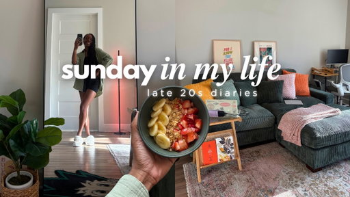 ep,15 | spend a sunday with me: healing my gut, sunday reset, apartment decor, thoughts on content