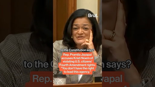 Pramila Jayapal accuses Kristi Noem of violating the Fourth Amendment