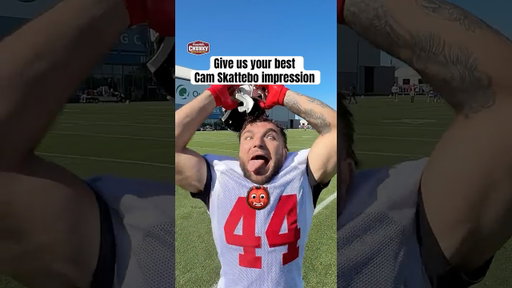 Give us your best Cam Skattebo 👹 #shorts #nfl #Giants #nygiants #camskattebo