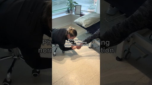 POV: You’re a Physio, So Standing Normal Isn’t an Option | Physio in Henleaze Bristol