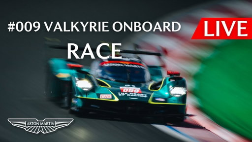Onboard Live Stream - #009 Valkyrie Hypercar | 2025 Fuji 6 Hours
