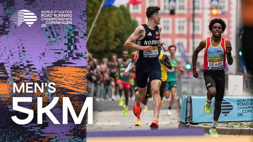 Men's 5k Full Highlight | World Road Running Championships Copenhagen 26