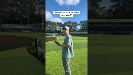 Losing your throwing partner after 4 YEARS.. @TheGloveMagician #baseball #throwingpartner