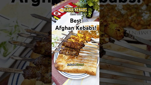 Kabul Kebab - Small family run place for best Afghan Kebabs in PNW #kentwa #seattlefood #afghanfood