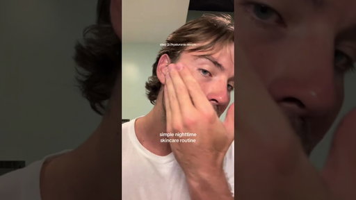 Mens skincare routine mensskincare nighttimeroutine... #Shorts #samnoyer