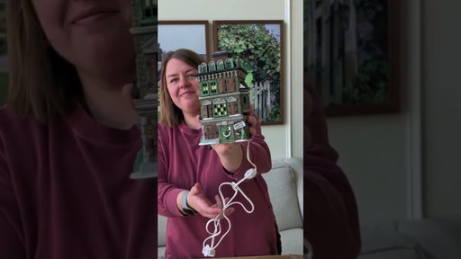 I wish I could say I DIDN'T expect to be brought to tears by the unboxing of tiny Christmas houses,