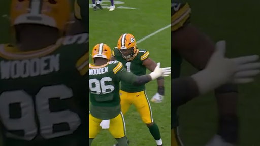 ALL 5 PACKERS SACKS against the Vikings 👀