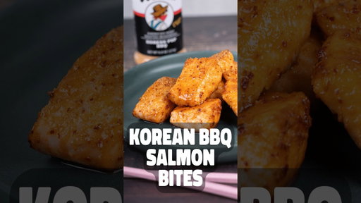Korean BBQ Salmon Bites | Easy Korean Salmon Recipe