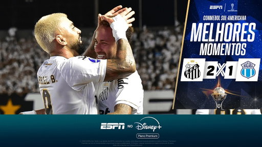 NEYMAR TEM NOITE DE GARÇOM, E SANTOS VENCE O MACARÁ NA VILA PELA SUL-AMERICANA | MELHORES MOMENTOS