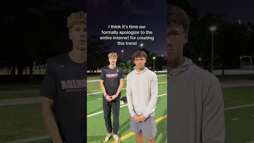 Me and Haven apologize for this trend