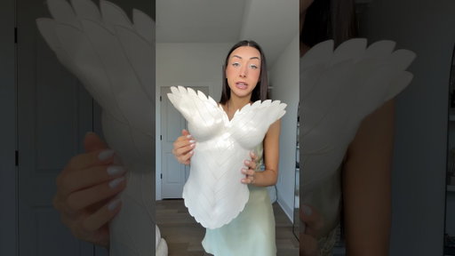 recreating the givenchy spring 1997 angel look #fashiondiy #runway