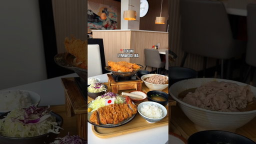 Delicious katsu at Tokuni in Lynnwood, WA #katsu #friedfood