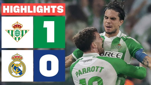 REAL BETIS 1 - 0 REAL MADRID | RESUMEN LALIGA EA SPORTS