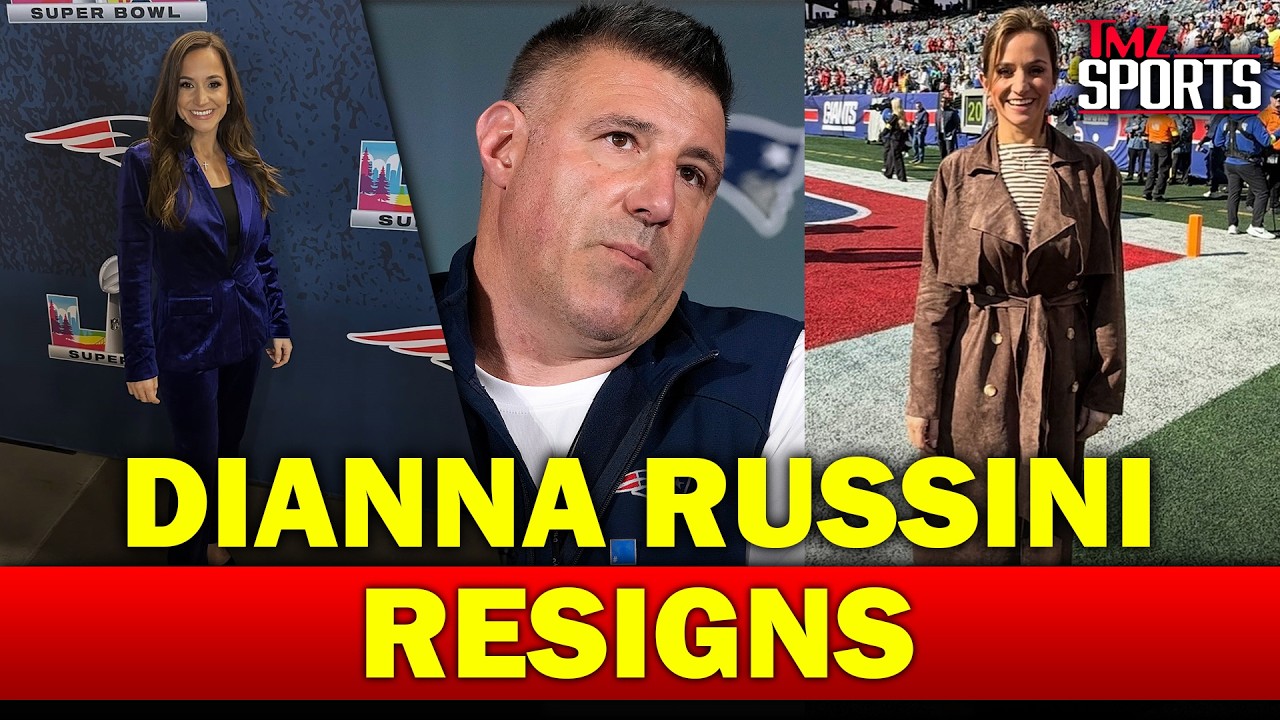Dianna Russini Resigns From The Athletic Amid Mike Vrabel Scandal | TMZ Sports