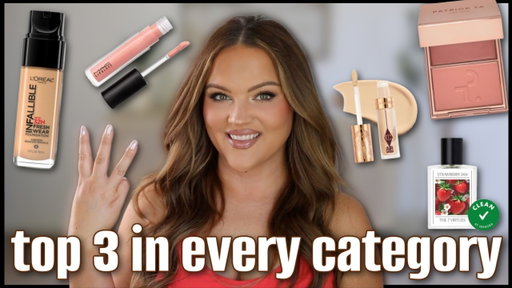 TOP 3 FAVES IN EVERY MAKEUP CATEGORY 2026!