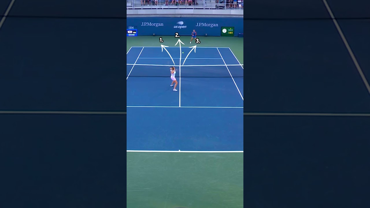 WHERE does Sabalenka hit this smash? 💥