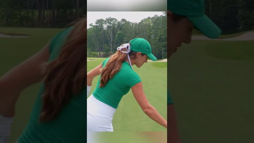 They both hit a par 5 in 2 !!! #noobsplaygolf #golfgirlgames #golfer #golfcourse