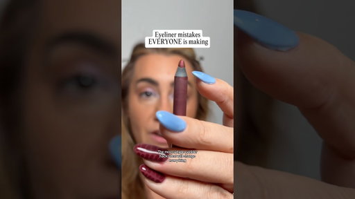 YOU’RE PROBABLY MAKING THIS MISTAKE WITH YOUR EYELINER 👀 #makeuptips #eyemakeup #makeupreview