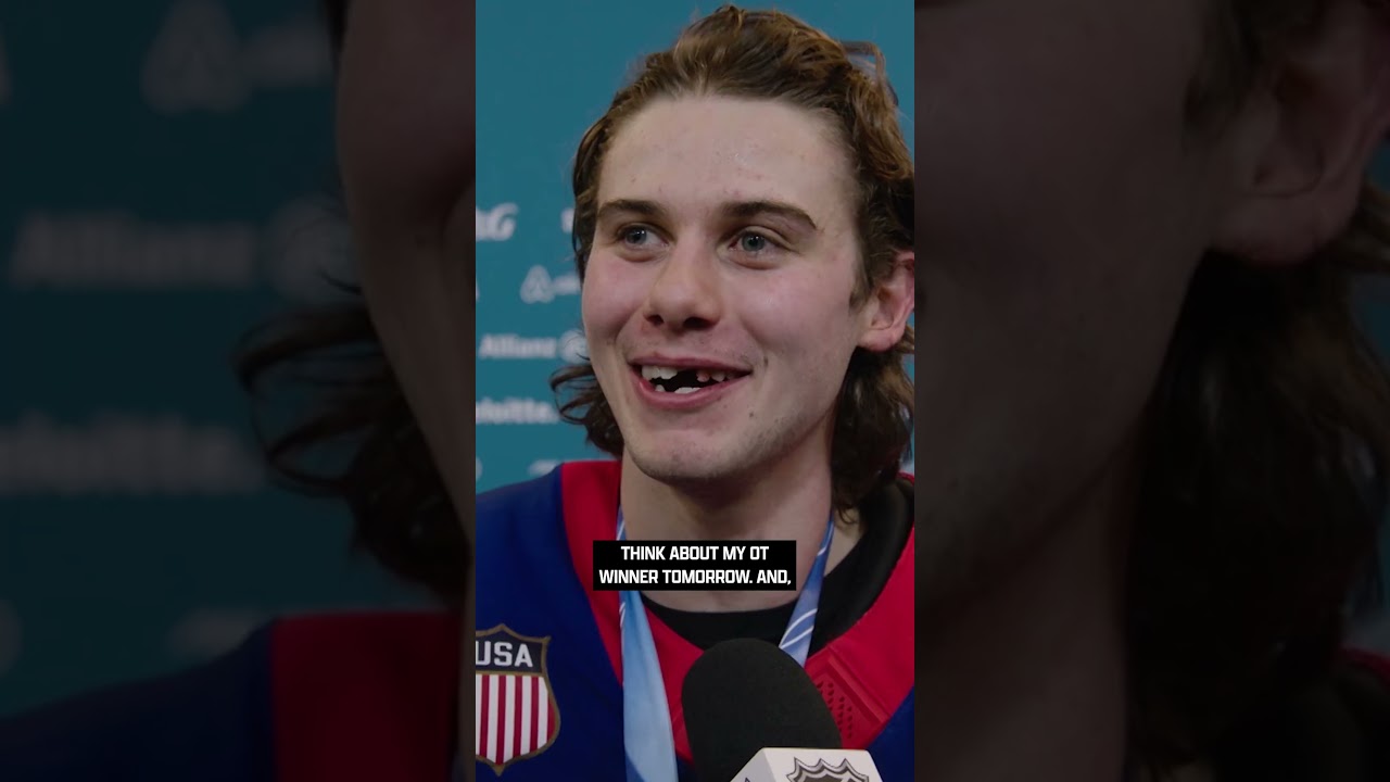 Jack Hughes 2AM Dream OT Gold vs Canada 🇺🇸🥇