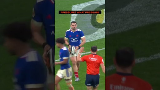 Cool as ice 🧊  #sixnations #guinnesssixnations #rugbyhighlights #sports