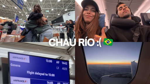15 DÍAS EN BRASIL | DÍA 15 | Chau Río 🇧🇷 ! La familia se vuelve a Argentina y a Suiza ✈️ 🥹